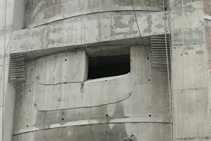 福建烟囱加固现场