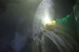 福建消防水池堵漏现场